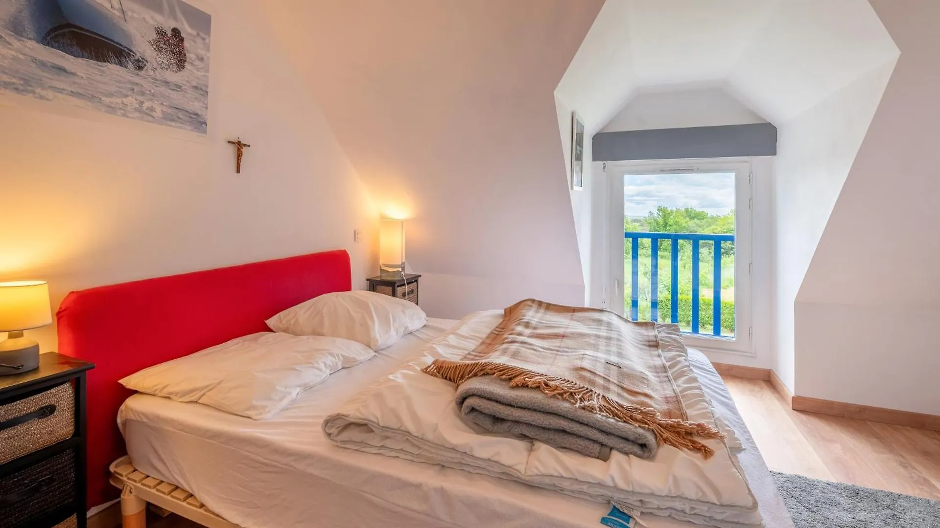 Villa Maison Aux Volets Bleus - Vue Mer Arzon Frankrike
