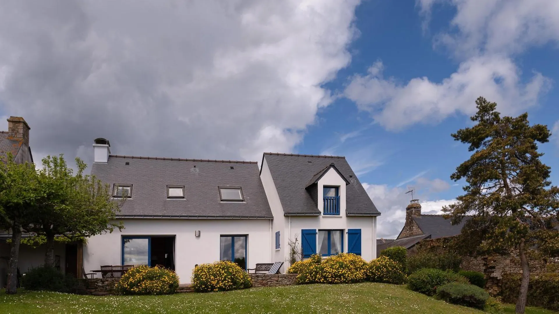 Maison Aux Volets Bleus - Vue Mer Arzon Villa